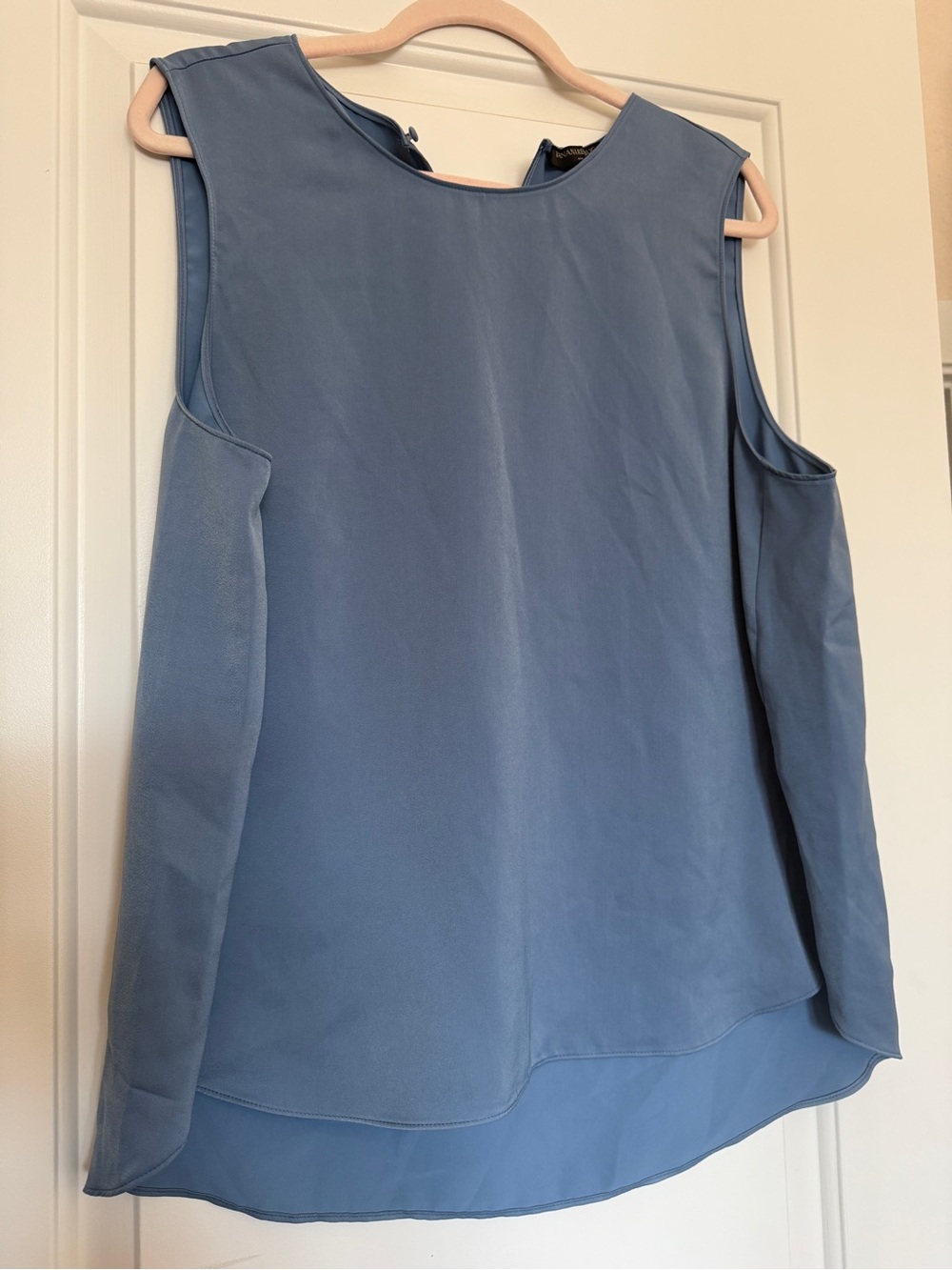 Banana Republic Light Blue Polyester Top - XL